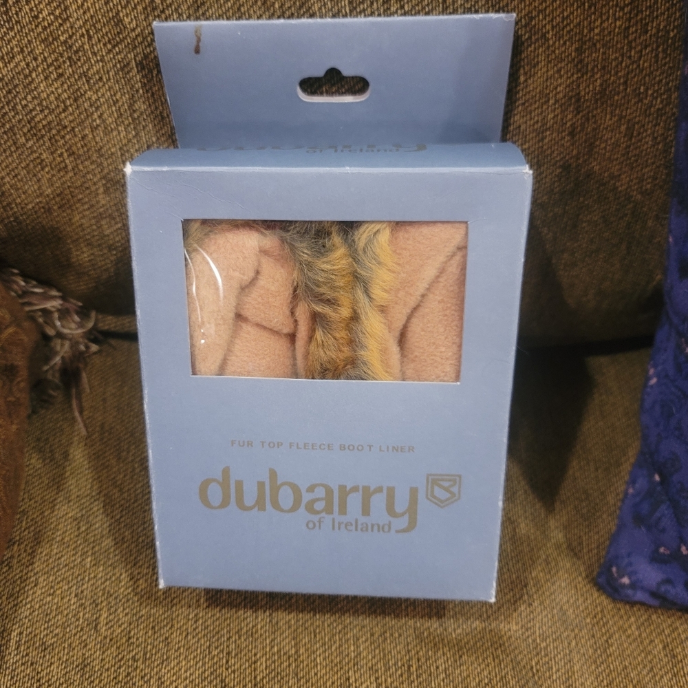 NIP Dubarry of Ireland Faux Fur Boot Liners size S(35-39)